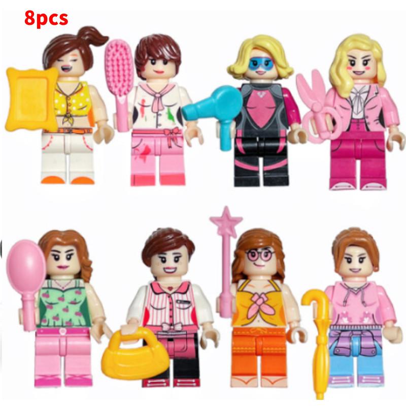 Byens Profesjonelle Ingeniør og Brannmann Minifigurer Byggekloss Sett For Barn