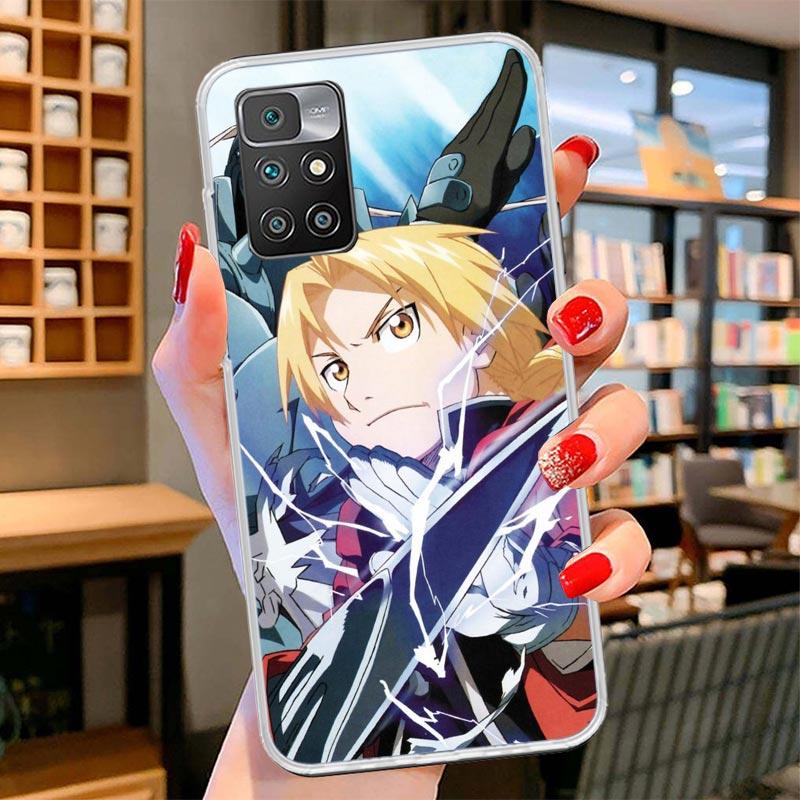 Fullmetal Alchemist Anime Cover Phone Case For Xiaomi Poco F7 Ultra X7 X6 X5 Pro M7 Redmi 15C 15 13C 13 12C 12 10C 10 9A 9C 9T 9
