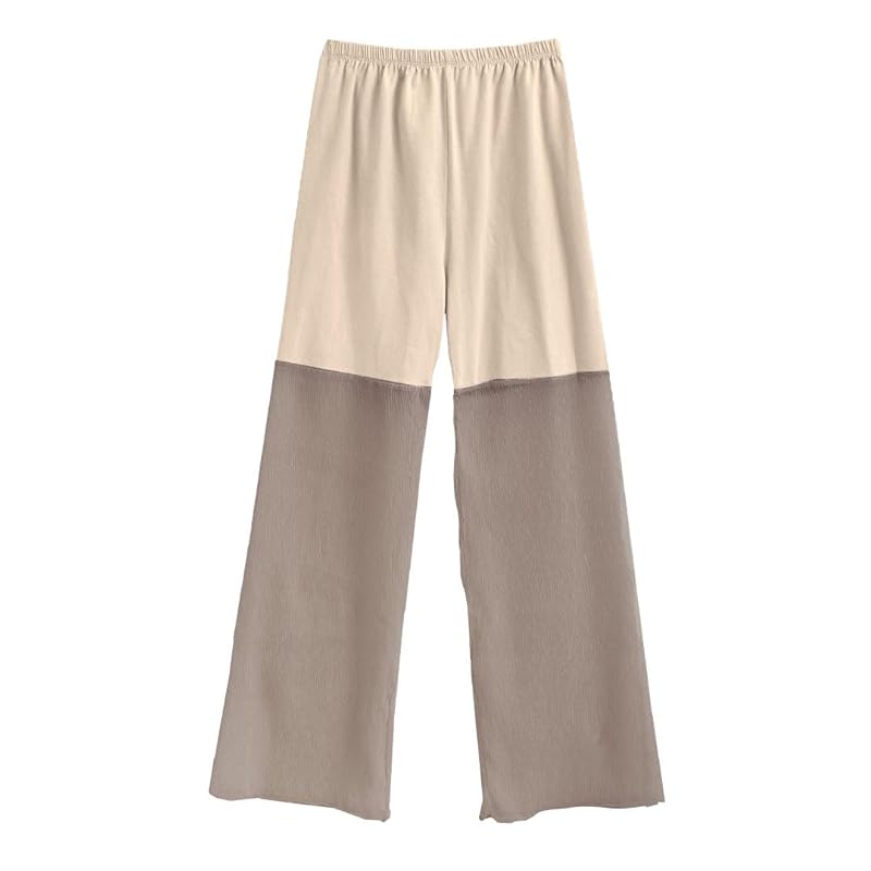 

[Zooty] Sheer leggings pants [Yellow chiffon] mocha brown free size