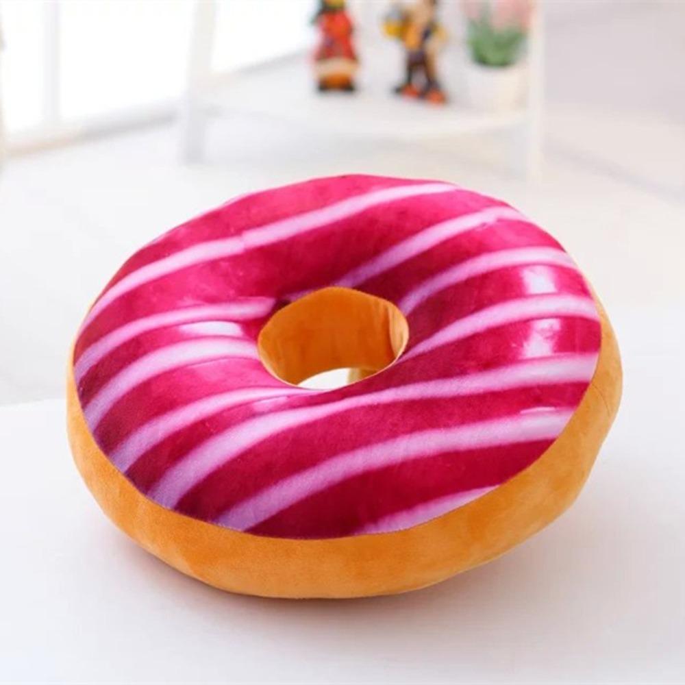Decorative 3D Donuts Simulation Donut Cushion Super Soft Home Cushion Donuts Pillow Chocolate Donuts Pillow