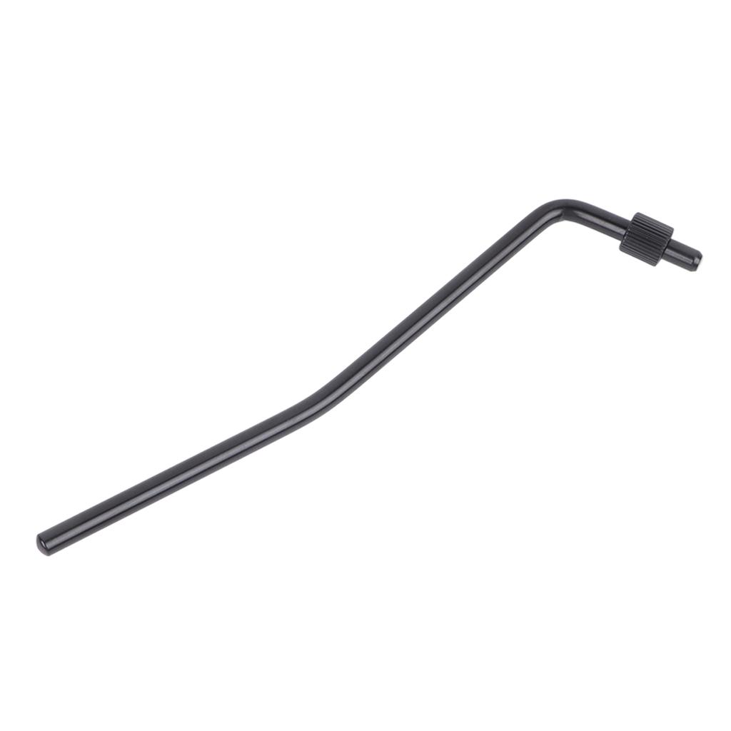Guitar Tremolo Arm Metal Bar Electric Bridge System Part for Professional Musicians Black