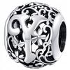 Charms Letter Y Pendant Pr 925 Bead Flowers Openwork Letter