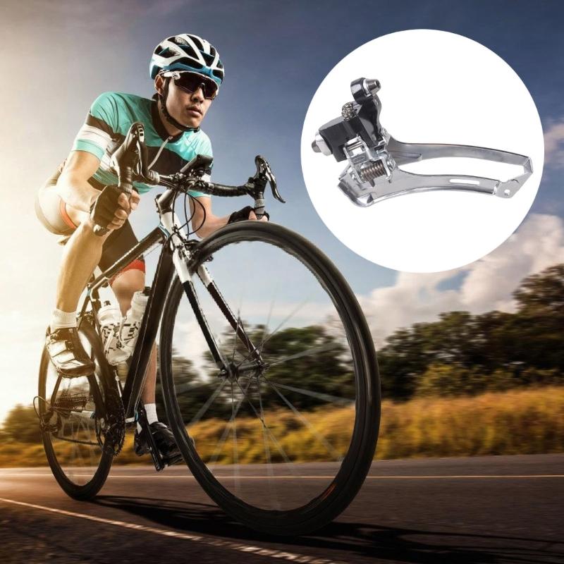 2x7-11 Speeds Direct Mount Front Derailleur Aluminium Alloys Bicycles Derailleur Road Bicycles Front Derailleurs