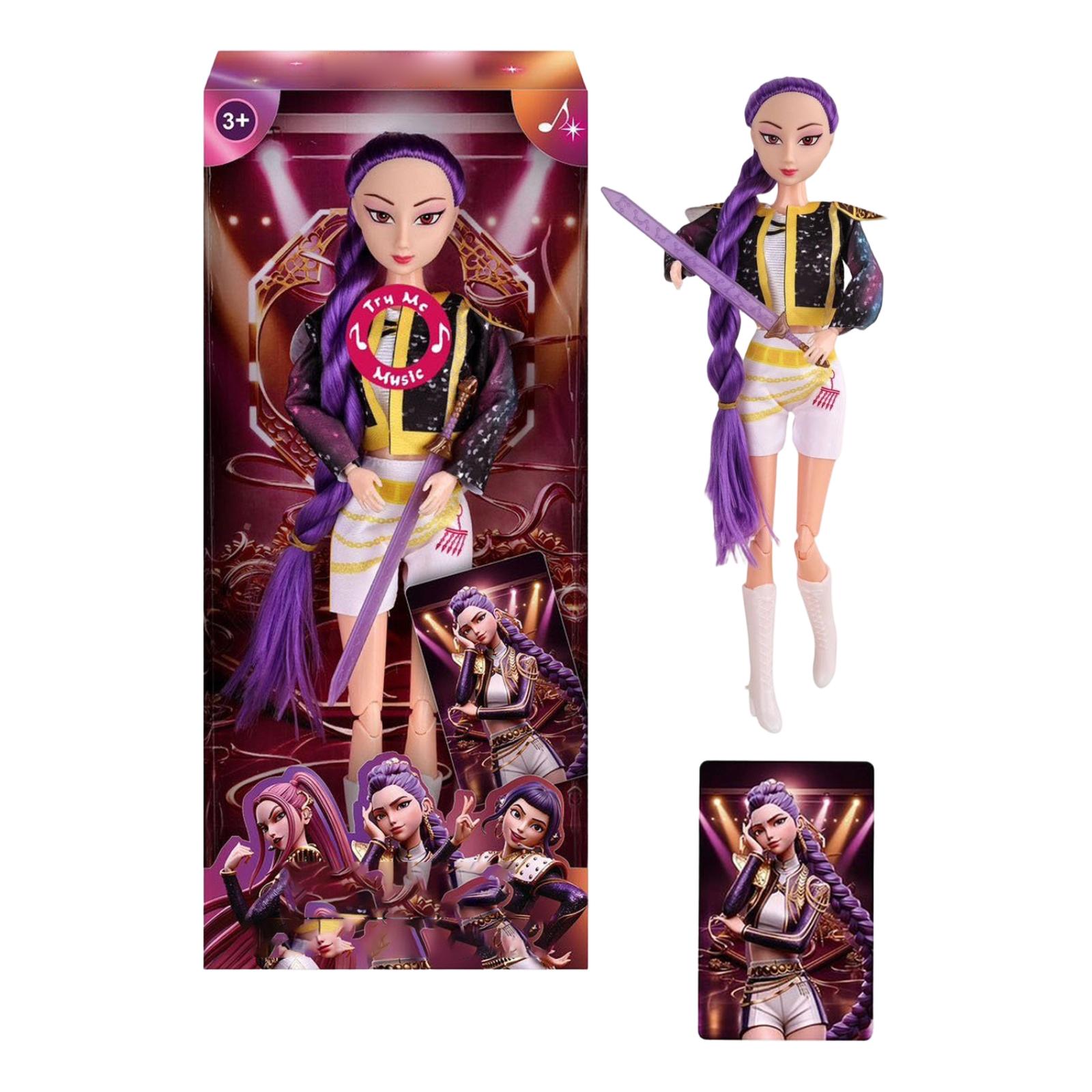 Main Character Vinyl Doll Figurine Children s Toy One Size