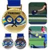 6.8cm Pickleball Medal Gold Silver Bronze Award Medal Metal Winner Medals Pickleball Award Medals for Games Sports Competitions