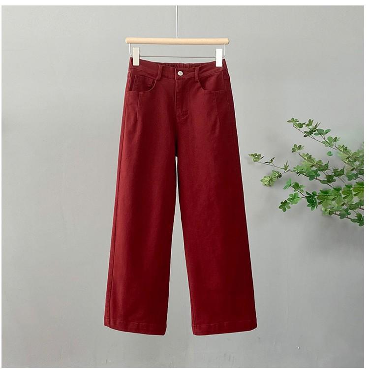 Women's Summer High Waist Slimming Versatile Pants - Loose, Plus Size, Narrow & Wide Leg Options, Thin Casual Straight Leg Design.