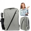 Youth School Backpack Gray With USB, Roomy, For Laptop, For School, Studies, Work And Trips Vio Bk91109 Gray