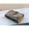 Hocus Pocus Buch der Zaubersprüche Leder Journal Deckle Edge Papier Drittes Auge Grimoire Journal Vintage Leder Journal Buch der Schatten Journal