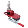 35mm Concealed Hinge Jig Hardware Drilling Hole Puncher Quick Positioning and Adjustment Red