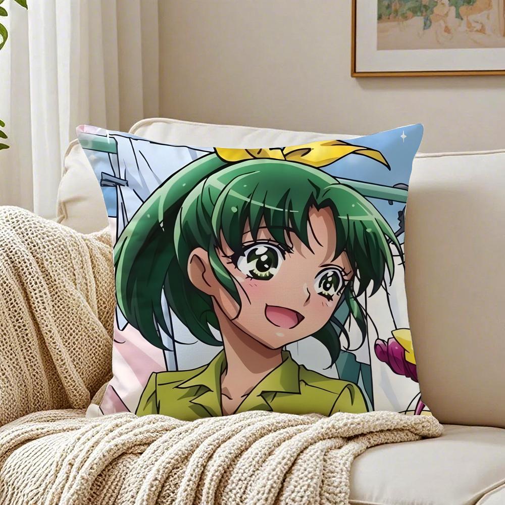 Anime MagicalGirl SSmile PPrecures PPretty Cushion Cover Pillowcase Antidustmite Living Room Sofa Decor Cushion Room