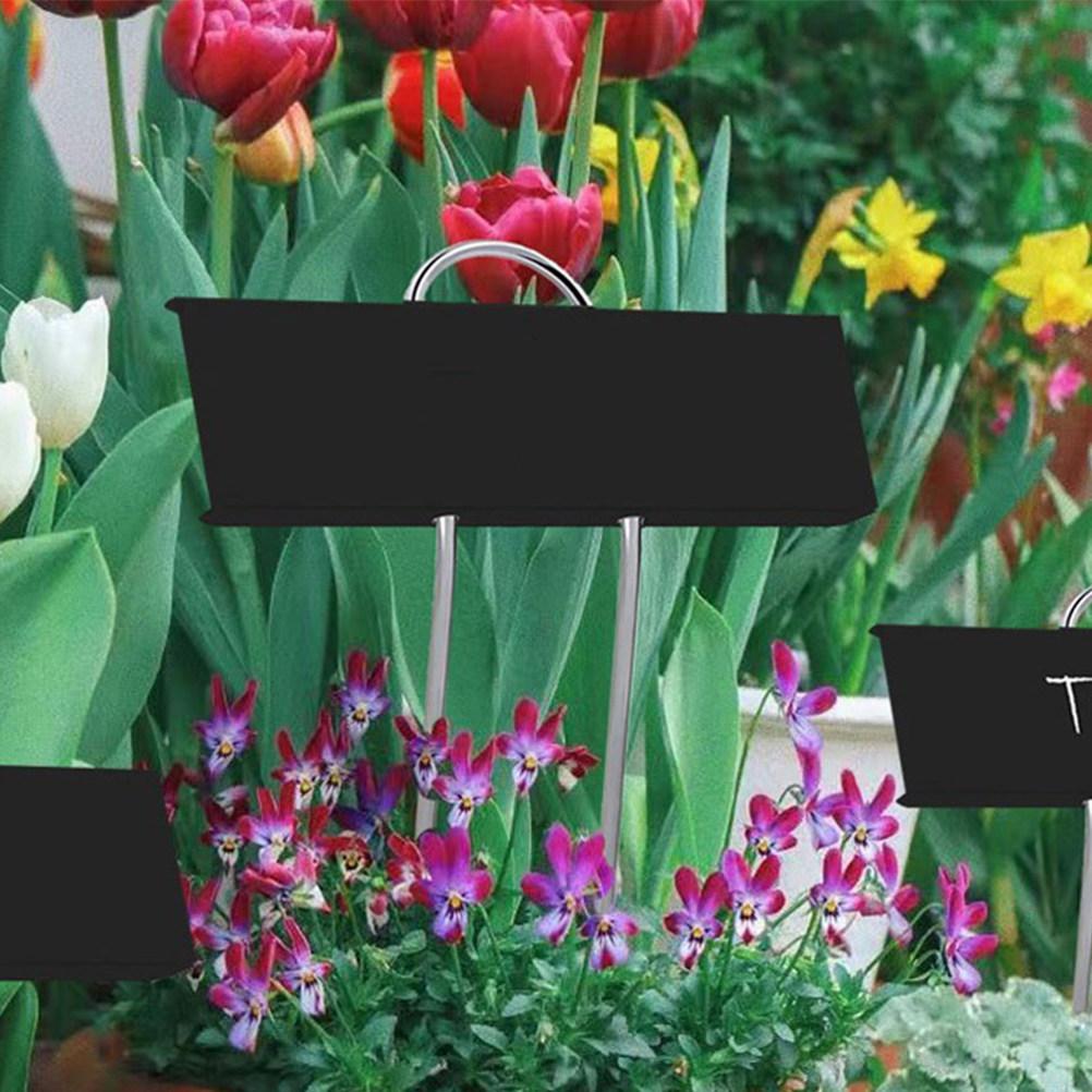 6pcs Metal Plant Labels Tall Rustproof Garden Markers For Outdoor Use Identifying Plants In Garden Greenhouse Waterproof