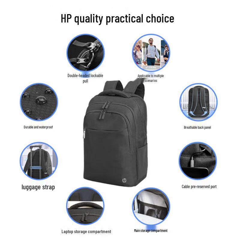 HP 17.3-inch Business Laptop Backpack