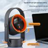 High-Power Leafless Oscillating Desktop Air Circulator Fan