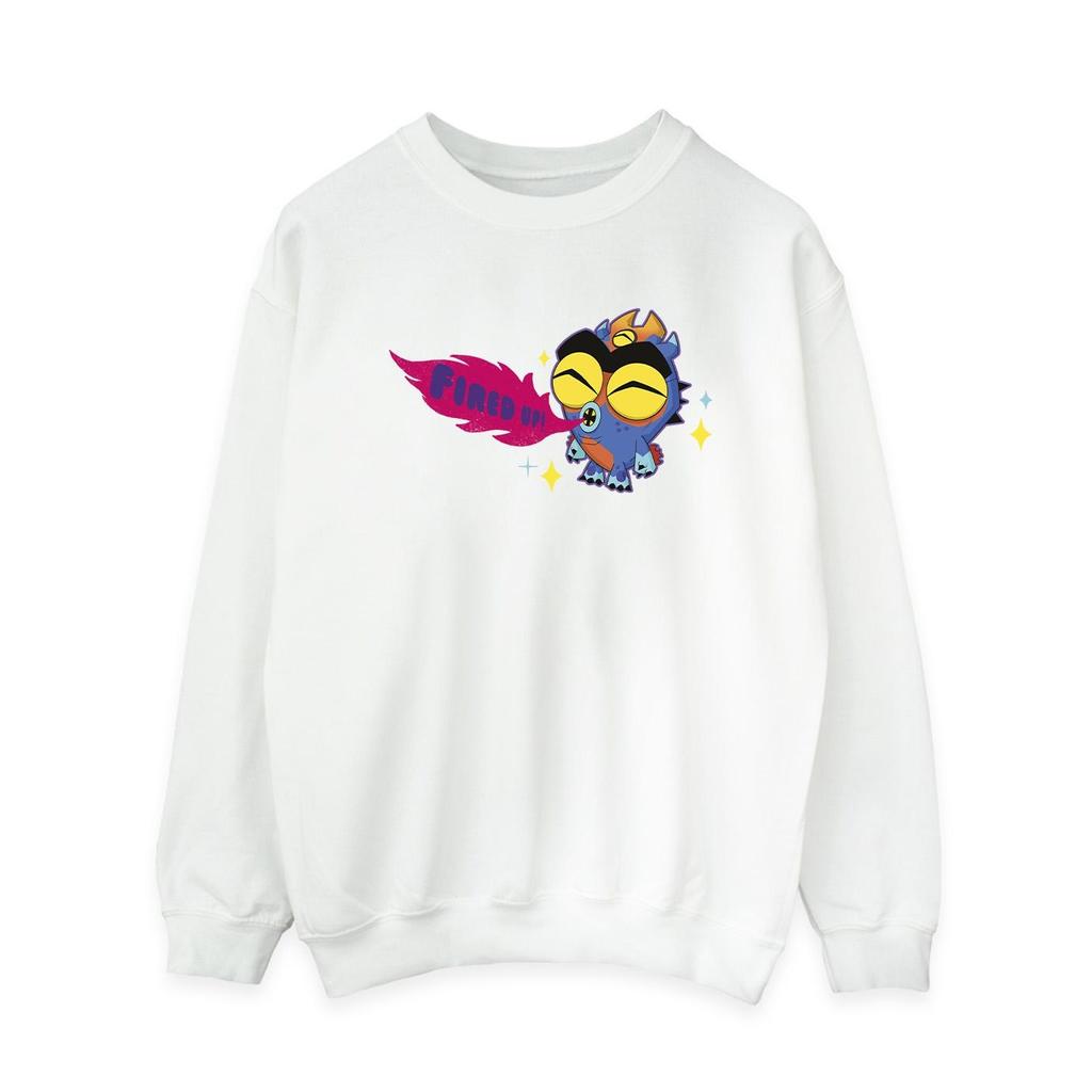 Disney Womens/Ladies Big Hero 6 Baymax Fred Fired Up Sweatshirt