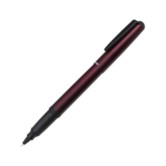 Auto Water-Based Ballpoint Pen CR01 Matte Wine CR01-05-MWI Non-Dry Refill SiC Ceramic Smooth Writing Thick Barrel 0.5mm