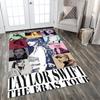 Tappeto Taylor Swift Era per Soggiorno, Camera da Letto, Studio, Corridoio, Perfetto per Decorazione Casa o Regali di Festa