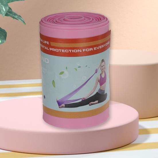 1 rolă 1,8 m centură de tensiune pentru yoga, flexibilă, elasticitate ridicată, decupabilă, modelarea corpului pentru femei, exerciții de yoga, curele de antrenament, utilizare în fitness