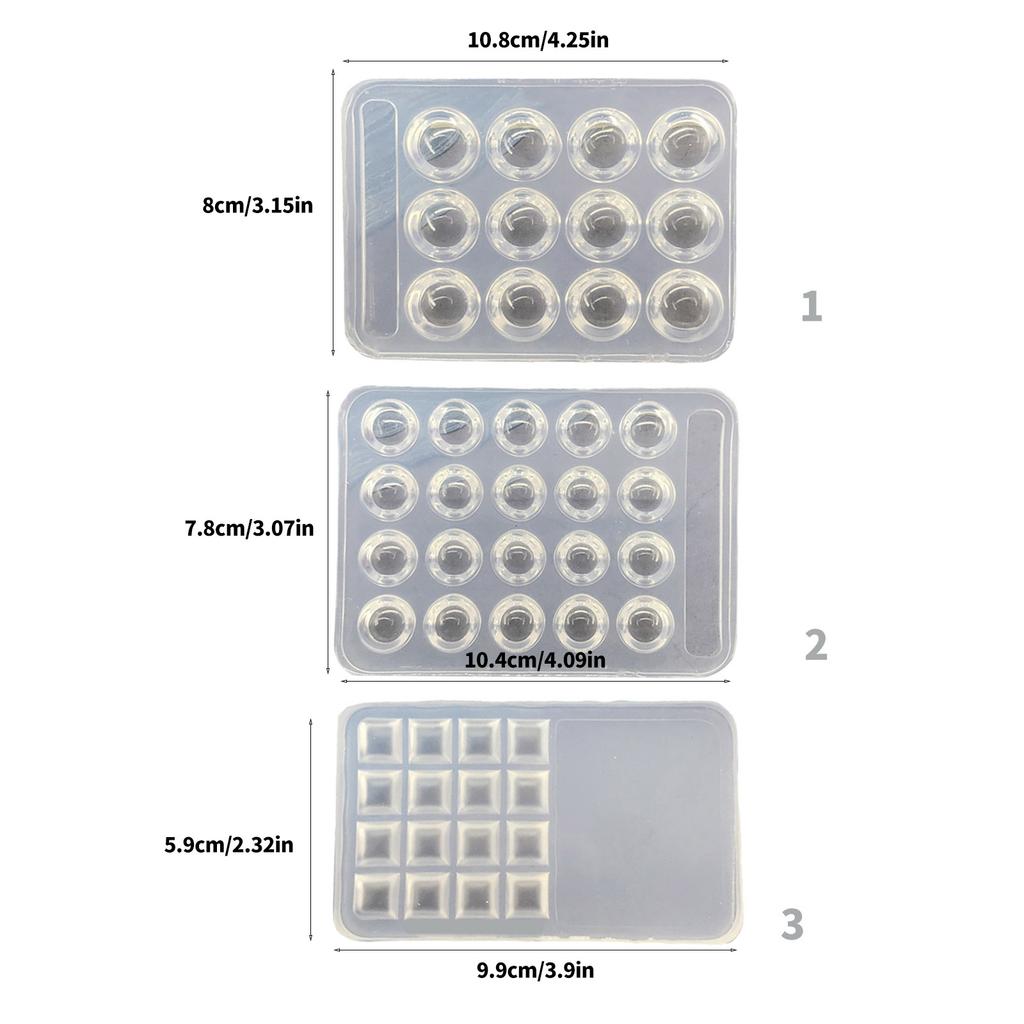 Multifunktionale Silikon-Künstlerpalette mit dicht schließendem Deckel zur Organisation von Kosmetik-Nagellacken, Schmuckherstellungswerkzeug