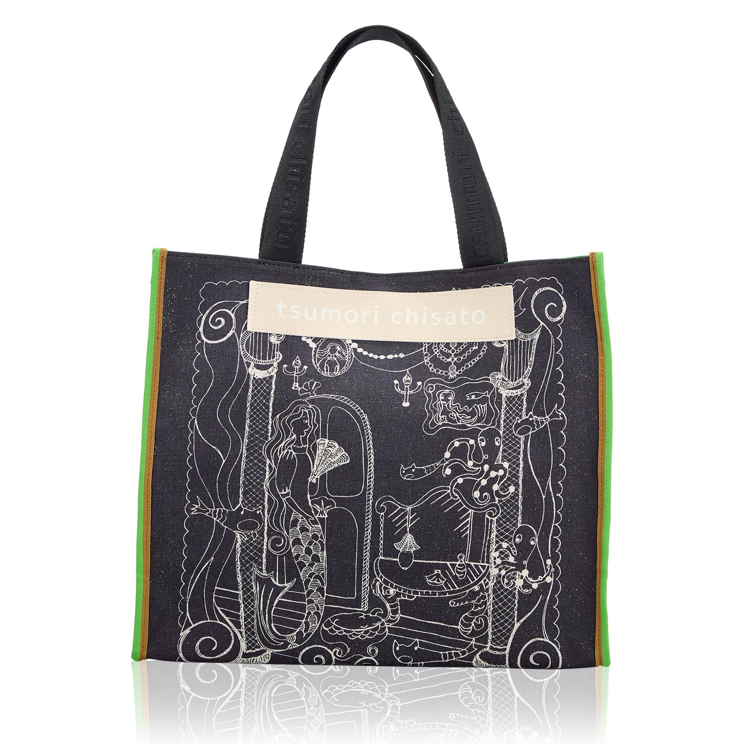 

Mermaid Room Handbag for Women [Tsumori Chisato] чорний