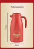 Pair of 316 Stainless Steel Wedding Thermos Flasks - Large Capacity Hot Water Bottles