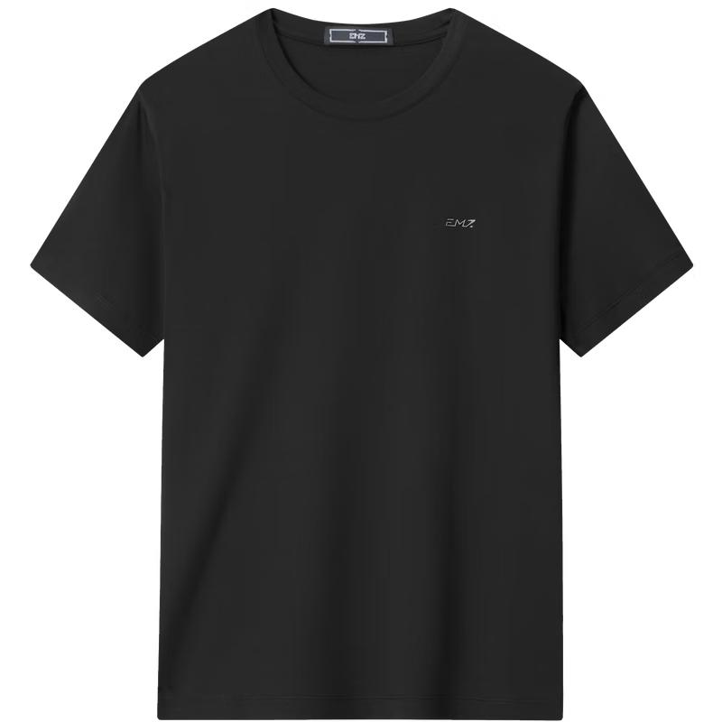 

EMZ Men s Summer Pure Cotton Crew Neck T-Shirt 2XL