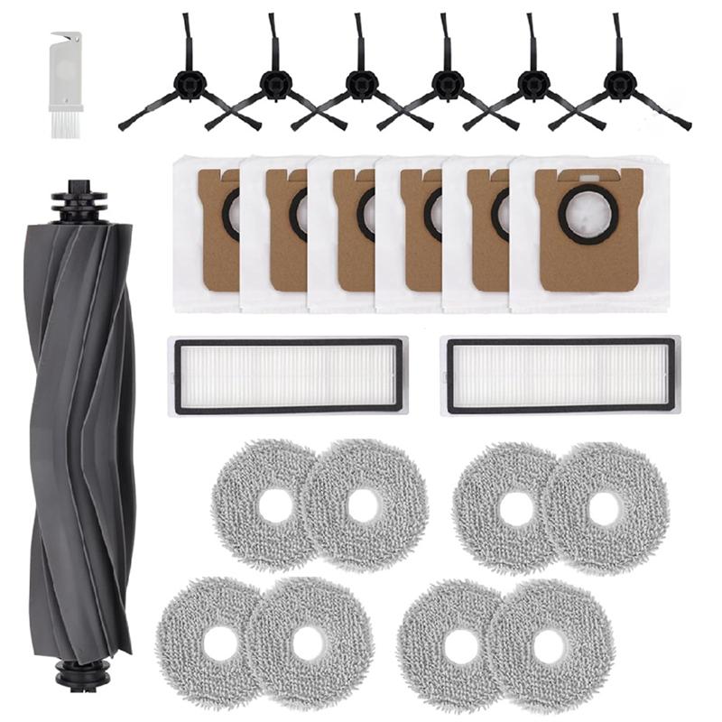 A84X-Robotic Vacuum Cleaner Spare Parts Mop Cloth Dust Bags Robot Vacuum Cleaner Replacement Parts