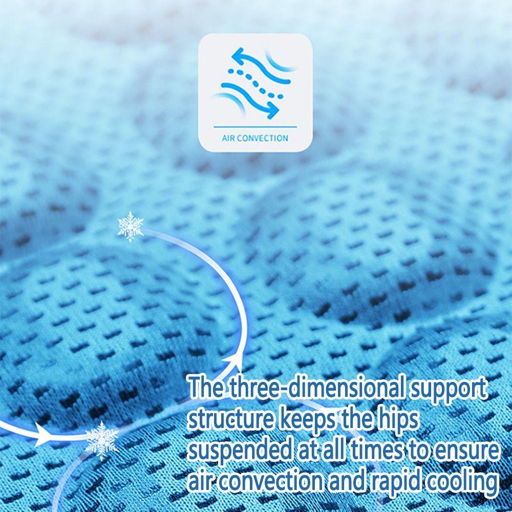 Breathable Sedentary Seat Cushion Waterproof Summer Chair Pad Car Cooling Seat Pad  Office Chair