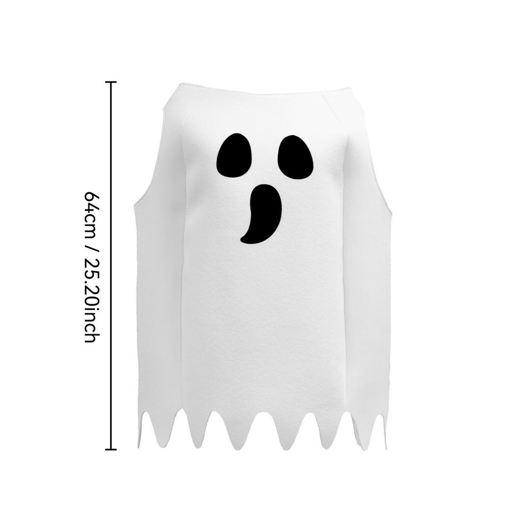 Halloween New Cosplay Costumes for Kids and Adult Ghost Parody Stage Personalized Printed Performance Costumes