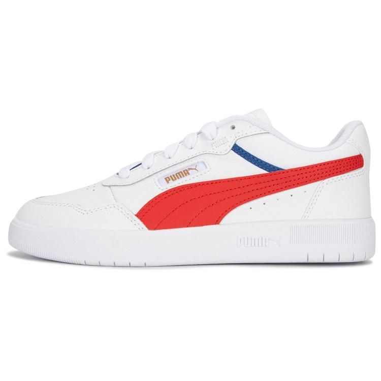 PUMA Court Ultra White For All Time Red Unisex 389368-03 EU 35.5