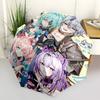 1 Stück Outdoor-Regenschirm mit Anime-Charakteren, Automatisches Öffnen/Schließen, Tragbares 3-fach faltbares Design, 8-Speichen-Eisenrahmen - Perfektes Geschenk für Fans, Reise