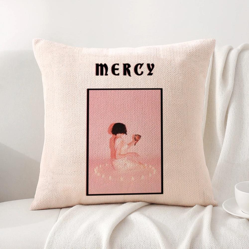 Band S-Sir Chloe Cushion Cover Summer Coolness Linen Fabric Double-Sided Printing Pillow Case Sofa Home Decor Gift