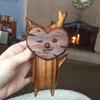 Wooden Mask Figurines Decorative Items Home Design Resin Handicrafts Imitation Wood Tribal Design Decoration