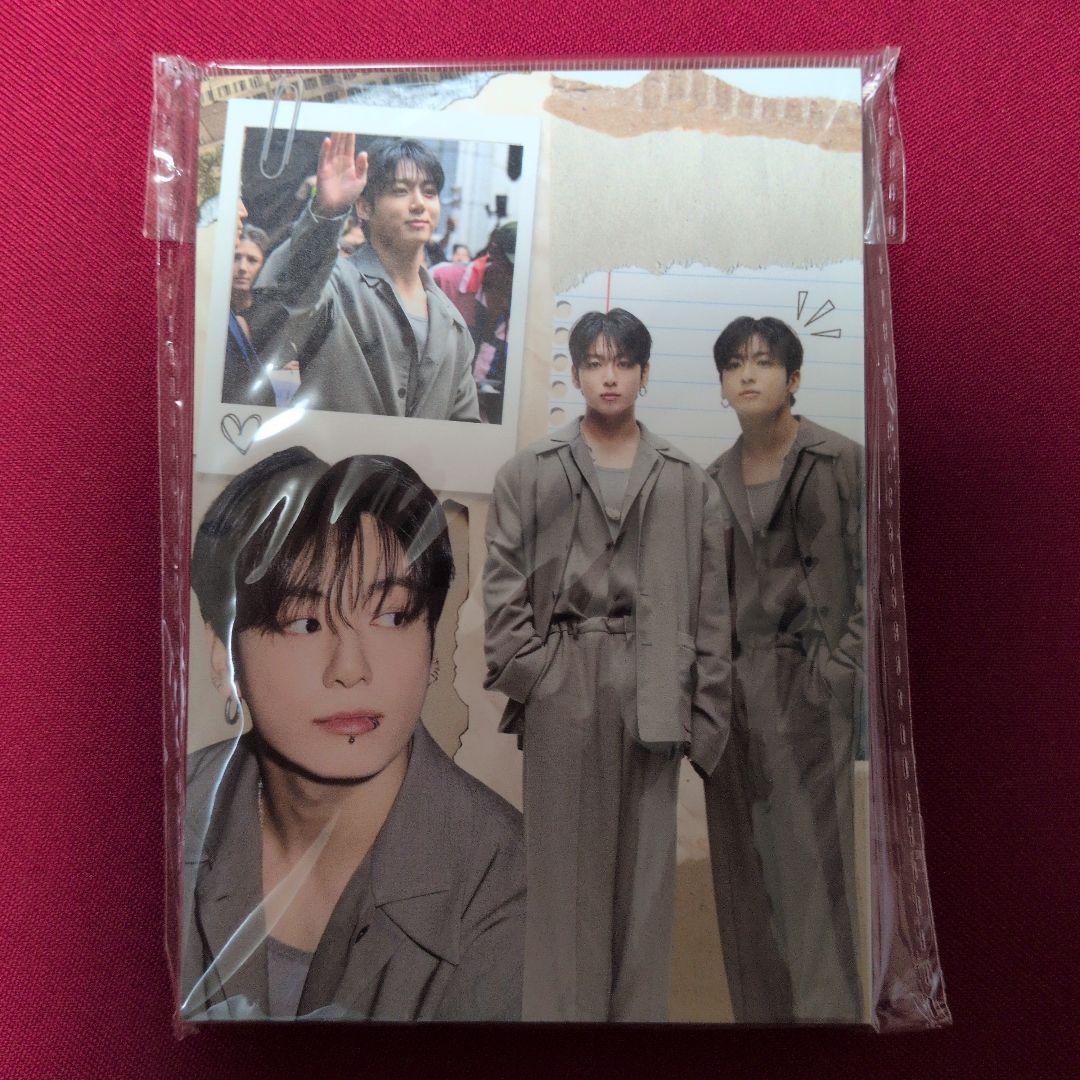 

[USED] BTS Large Notepad Korean Maker Jungkook 20 Sheets