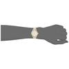 Fieldwork Watch Analog Diamond Diamond Decoration Leather Strap YM040-1 Women's White