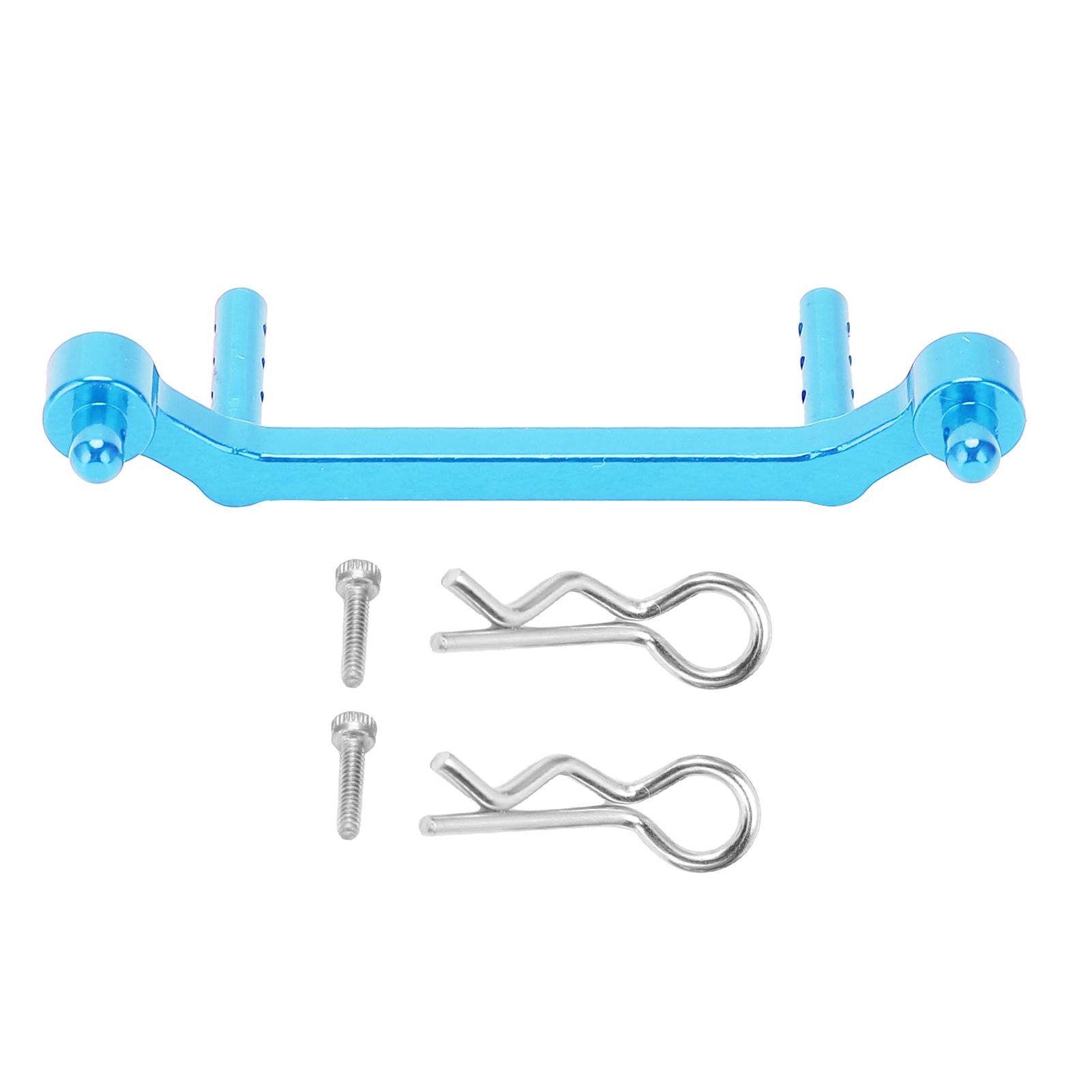 

RC Aluminium Alloy Front Car Shell Column Pillar for Axial SCX24 90081 1 24 RC Cars Blue