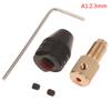 0.5-3.2 Mm Drill Bit Electric Motor Micro Drill Chuck Hex Drill Chuck Adapter