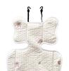 Soft Baby Stroller Seat Cushion Breathable Pure Cotton Infant Car Seat Head Neck Body Support Thin