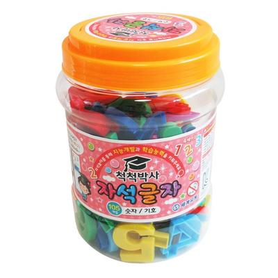 World Distribution Magnet Letters, 1, 105 Pieces, Korea Best Toddler Puzzle