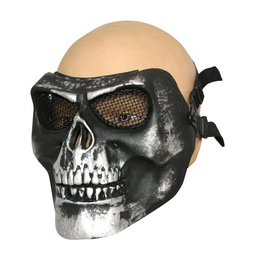 Viper Totenkopf Hartschalen-Gesichtsmaske