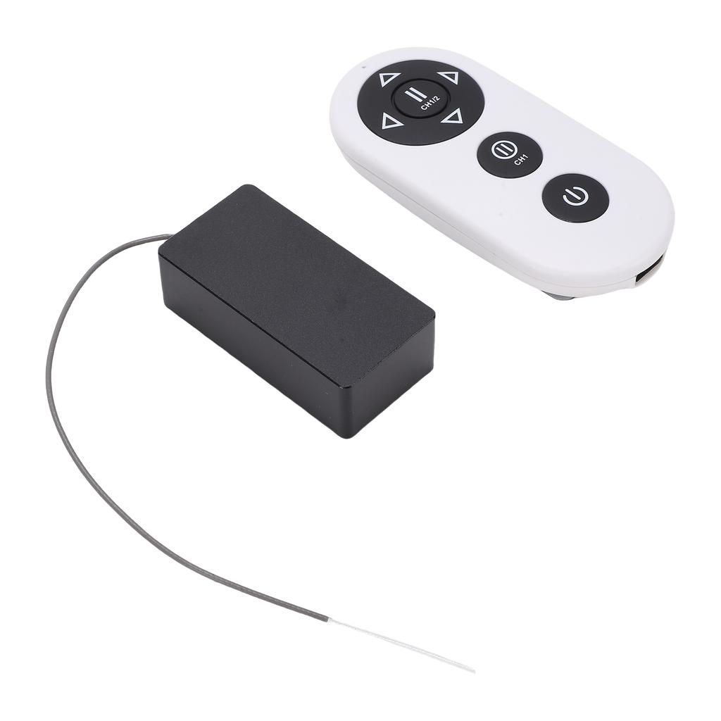 2.4G Wireless One Hand 4 Channel Remote Control with Receiver Dual Motor Mixing Control Mode Fine Turning Remote Controller for RC Car Boat