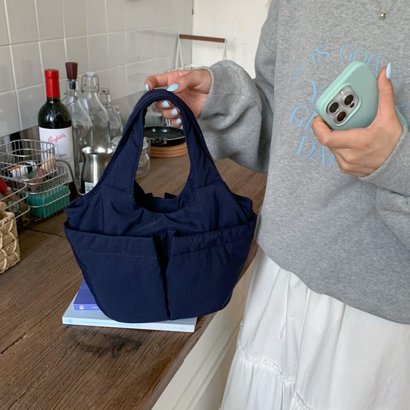 Canvas Tote Bag For Women And Men With Breathable Design And Multiple Pockets For Daily Use