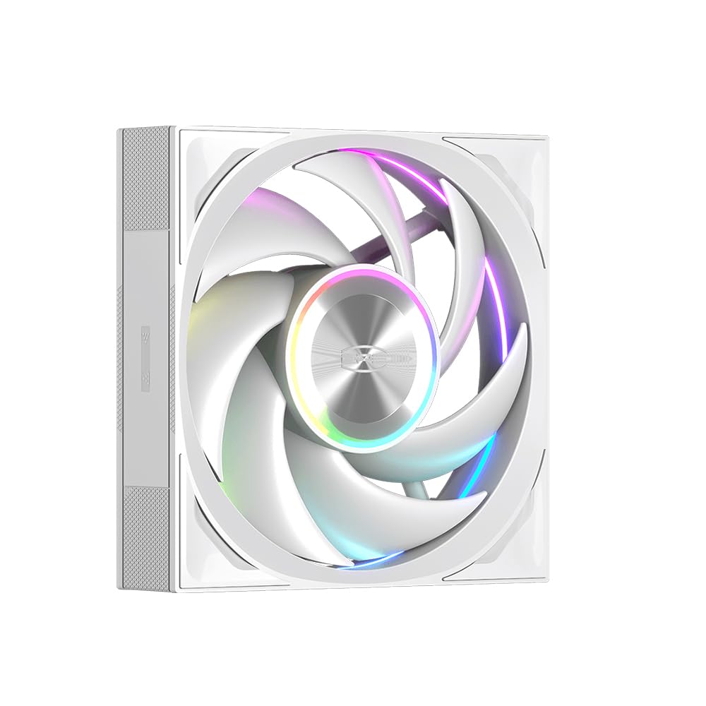 CPS ARGB Fan ARGB WH Japanese High-End "F7X120 3-in-1" [Official Distributor]