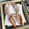 Casual Women's Hairbands Printed Shawls Wraps Fashion Square Scarf  for Women