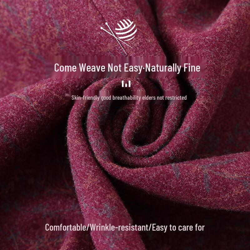 YUZHAOLIN Elderly Women's Long-Sleeve Spring/Autumn Jacket