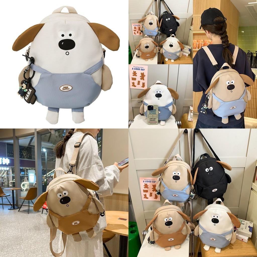 Fashionable And Lightweight Dog Backpack For Students Available In Black And Blue Colors