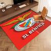 1pc Sport Lisboa e Benfica Print Area Rug - Soft, Washable Non-Slip Indoor Mat, Living Room, Home Office Decorative Rug,Office Decorative