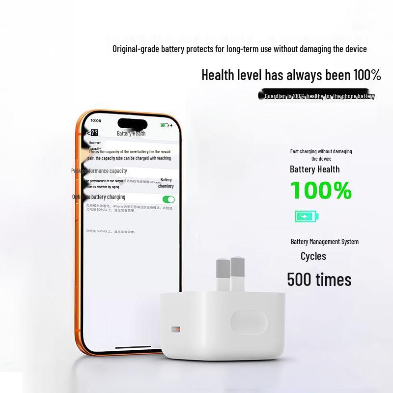 40W GaN Foldable Charger for Apple 17Pro with Fast Charging & PD Certified Battery Protection