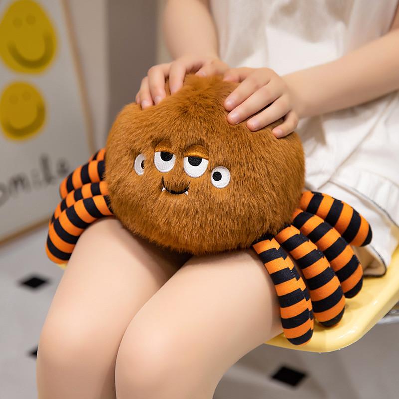 Pumpkin Spider Halloween Bat Plush Toy Stuffed Dolls Decorations Gifts Kids
