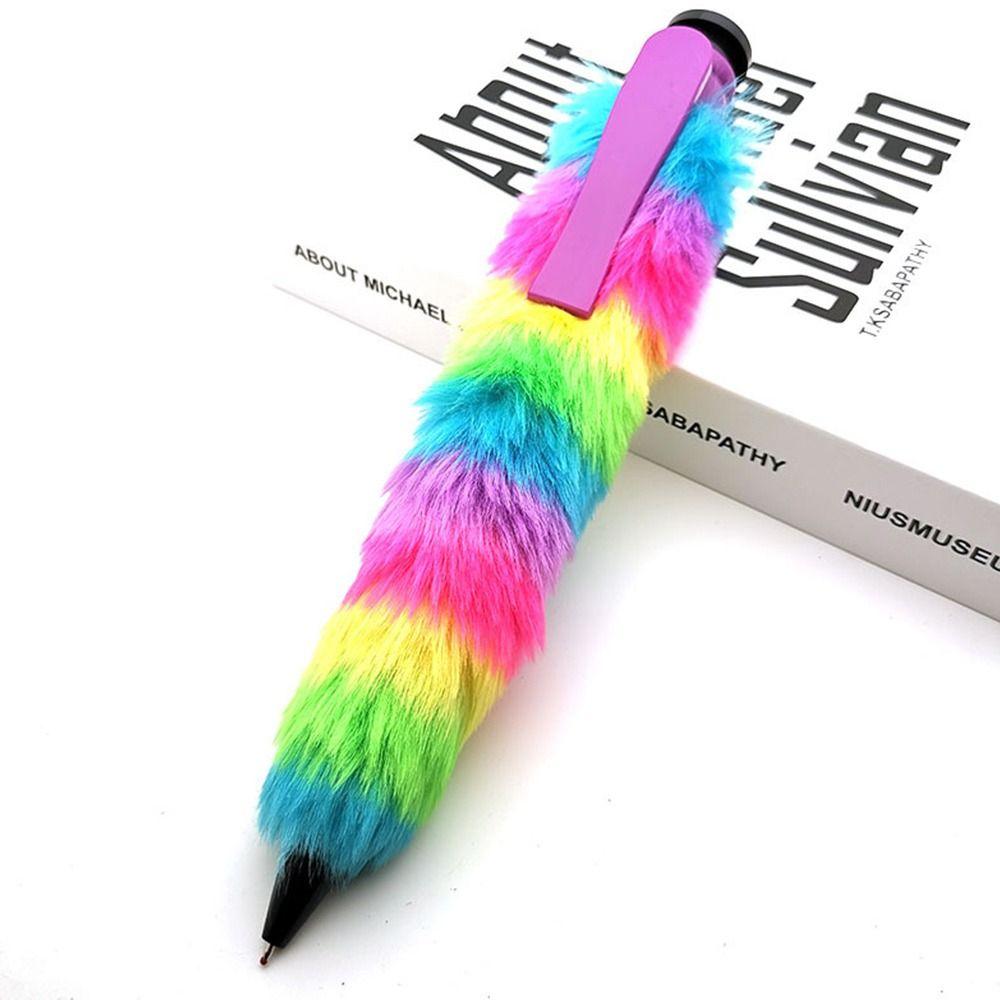 Comfortable Grip Ballpoint Pen Multicolored Office Stationery Pen  School Supplies