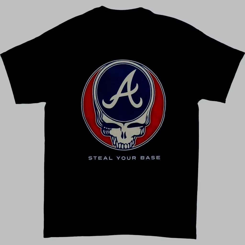 

2025 Cotton Grateful Dead Warlocks Indian Skull Rock Punk Classic T-shirt Men s Women Short Sleeve Summer Round Neck Tee Y2k Top S